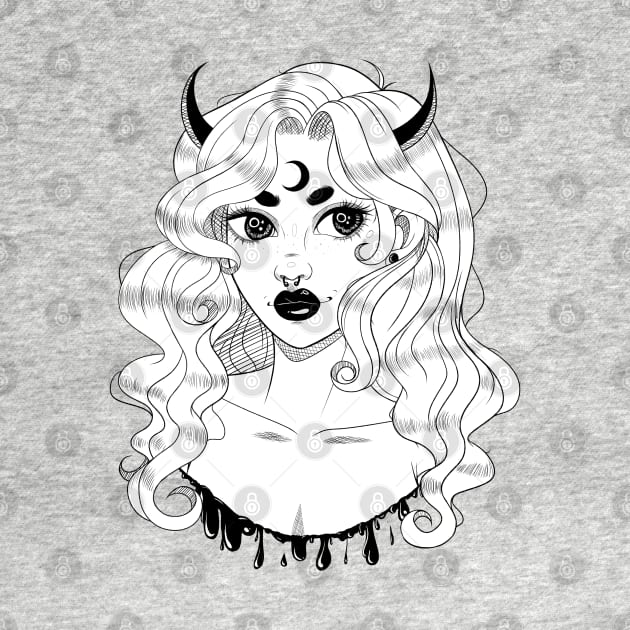 Demon Girl by PeppermintKamz